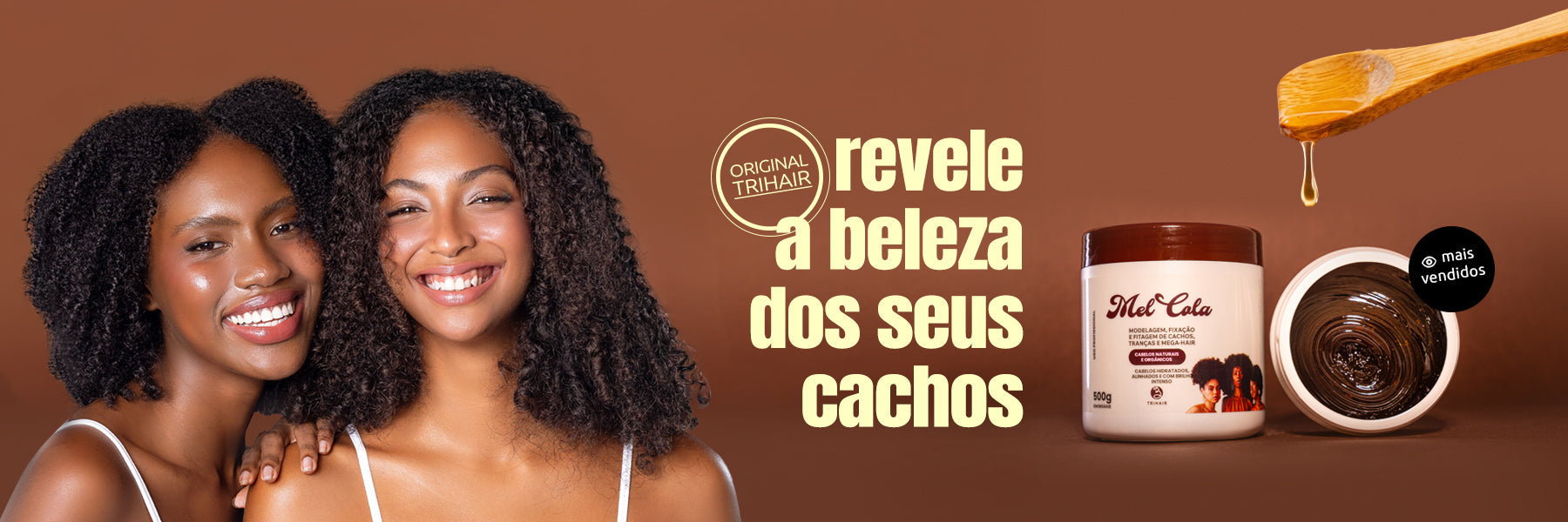 Transforme seus cachos com o Mel Cola: definição sem complicação
